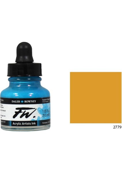 Fw Ink Likit Akrilik 29.5Ml - Raw Sienna 2779