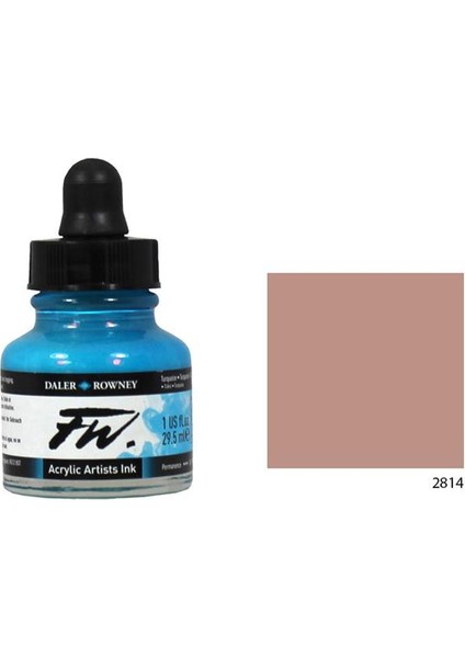 Fw Ink Likit Akrilik 29.5Ml - Shimmering Red 2814