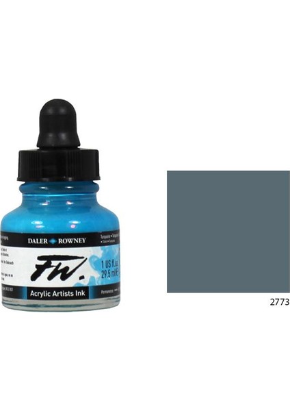 Fw Ink Likit Akrilik 29.5Ml - Payne`S Grey 2773