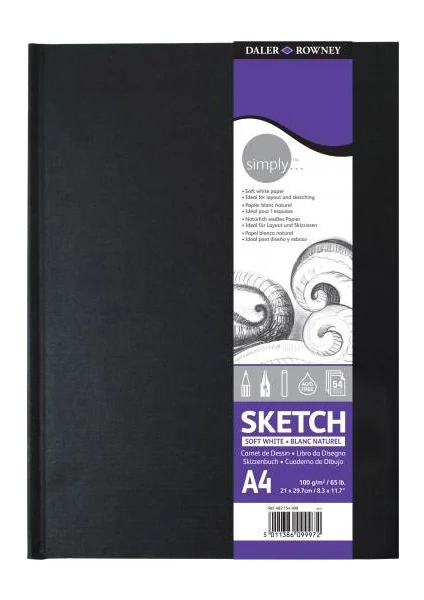 Daler Rowney Simply Eskiz Defteri - A4