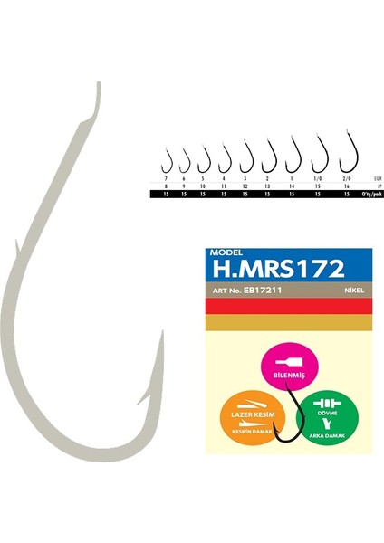 Hmrs 172 Nickel 15 Li Pk No:2/0