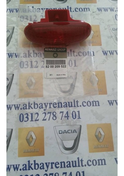 Trafik II Trafik 2 Arka 3.Stop Lambası 8200209522