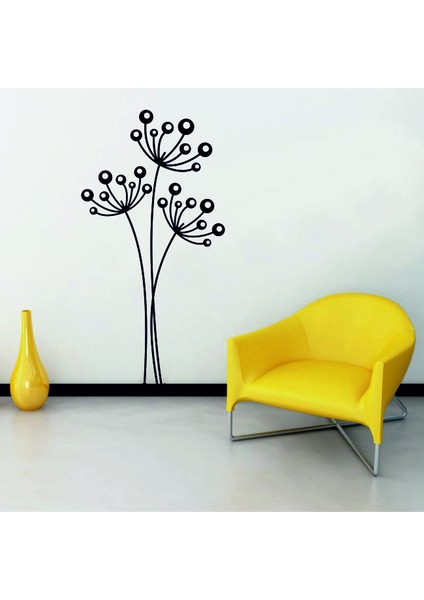 Modern Dandelion Duvar Sticker