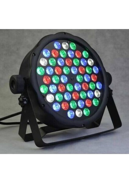 led Par Rgb 54Wx3 Lazer Işık Disko, Sahne Aydınlatma Dj Parti Işık