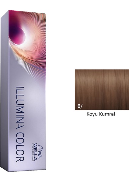 İllumina 6 Koyu Kumral Saç Boyası 60ml
