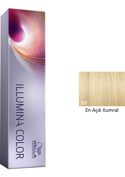 İllumina 10 En Açık Kumral Saç Boyası 60ml