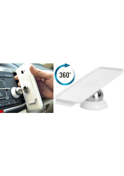 Modacar 360 Derece Mıknatıslı Araç Cep Telefon Tutucu 422412