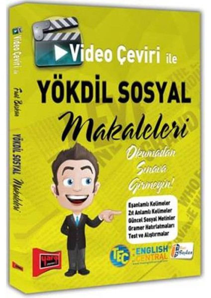 Video Çeviri İle YÖKDİL SOSYAL Makaleleri