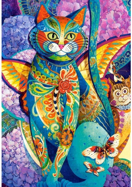 1500 Parçalık Feline Fiesta Puzzle