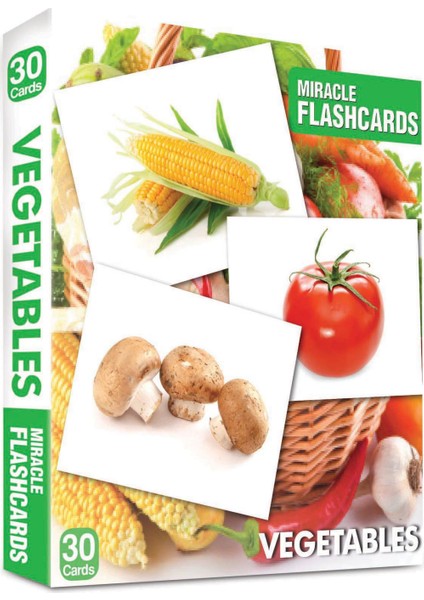 Miracle Flashcards - Vegetables