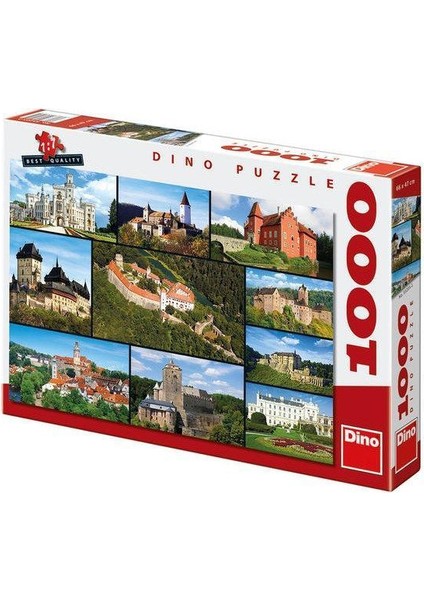 1000 Parça Castles Puzzle