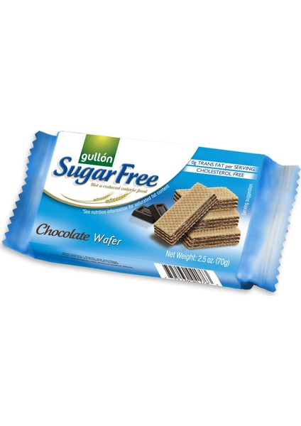Kakao Kremalı Şekersiz Gofret 70 Gr