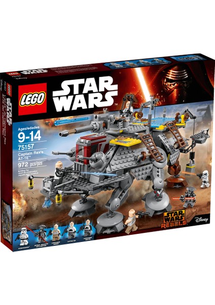 Star Wars 75157 Yüzbaşı Rex'in AT-TE'si modelleri