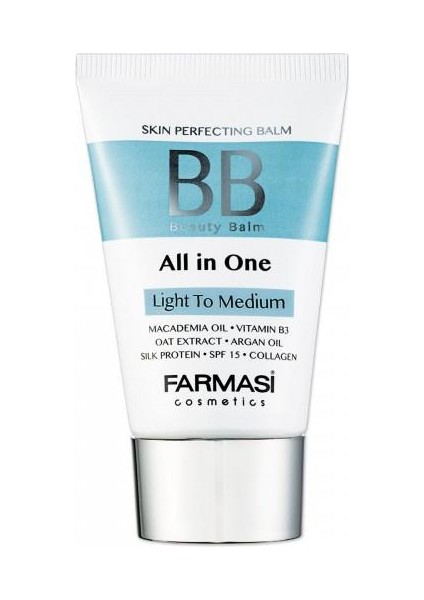 BB All in One Krem Açıktan Ortaya Light To Medium 50ML