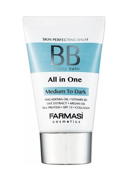 BB All in One Krem Ortadan Koyuya Medium To Dark 50ML