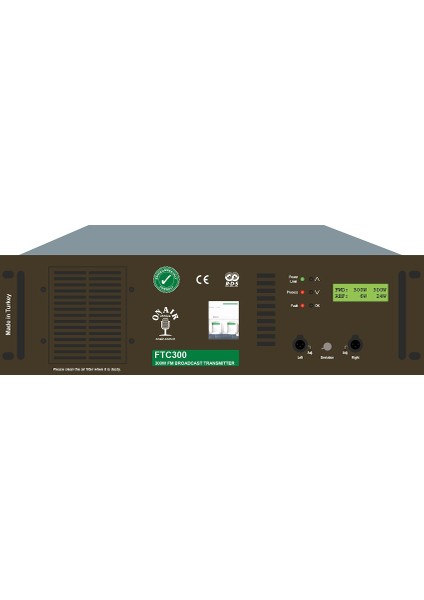 300W Fm Kompakt Radyo Verici
