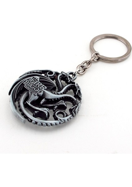 Game Of Thrones Tangaryen Fire And Blood Anahtarlık KC642