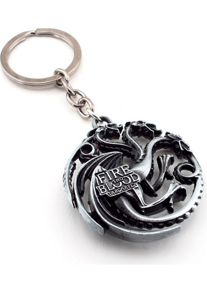 Game Of Thrones Tangaryen Fire And Blood Anahtarlık KC642