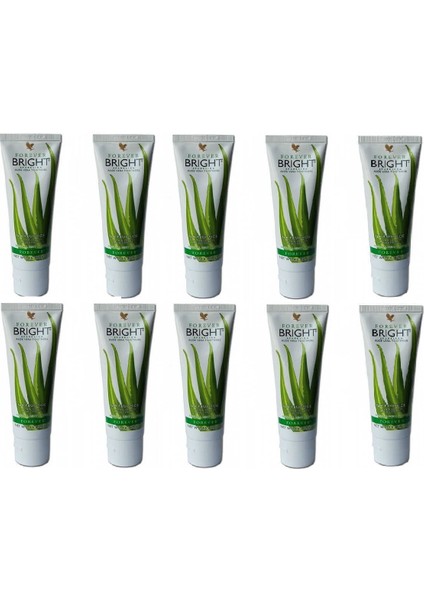 Forever Diş Macunu Bright Toothgel 10'lu Set Resimdeki Ürünü Gönderiyoruz
