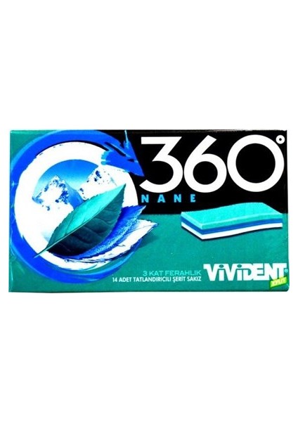 Cüzdan 360 3D Naneli Sakız