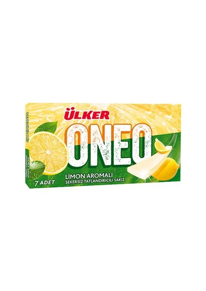 Oneo Slims Limon Aromalı Sakız 14 Gr