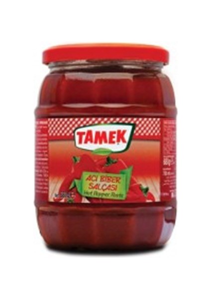 Acılı Biber Salç.(22-24Bx) 580 Cc ( 540 Gr)
