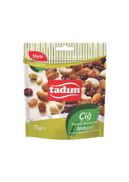 Çiğ Karışık Kuruyemiş Naturel 75 Gr
