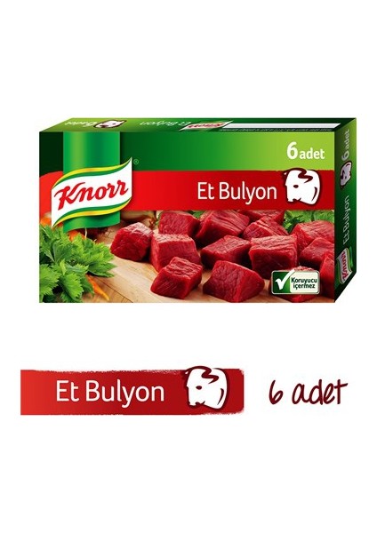 Et Bulyon 6'lı Tablet 60 Gr