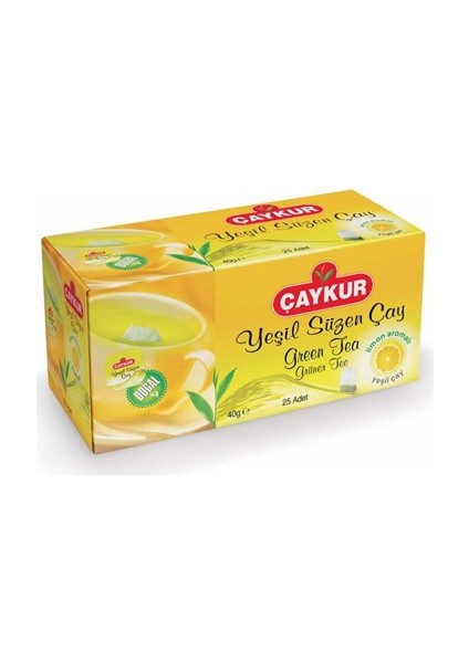 Yeşil Süzen Çay Limonlu 40 Gr