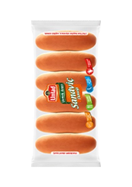 Sandviç Ekmeği 6x60 Gr