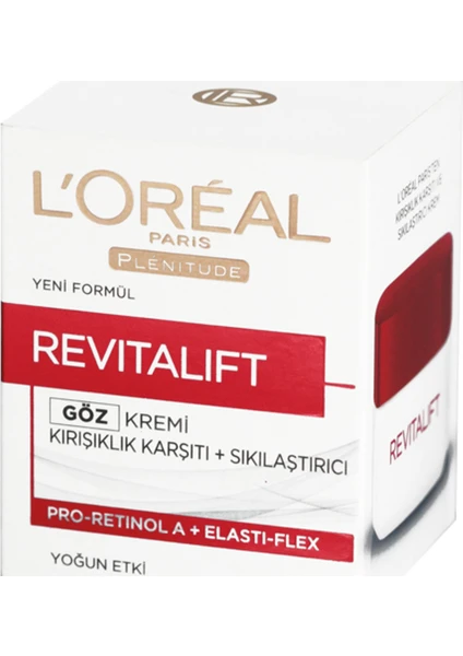 L'Oréal Paris Dermo Expertise Revitalift 15 Ml Göz Kremi