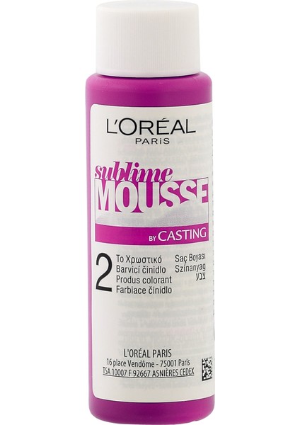 Sublime Mousse Köpük Set Saç Boyası 830 Altın Güneş Sarısı