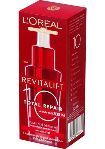 L'Oréal Paris Dermo Expertise Revitalift 10 Total Repair 50 Ml Serum