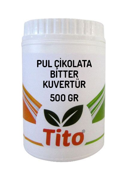 Pul Çikolata Bitter Kuvertür 500 gr