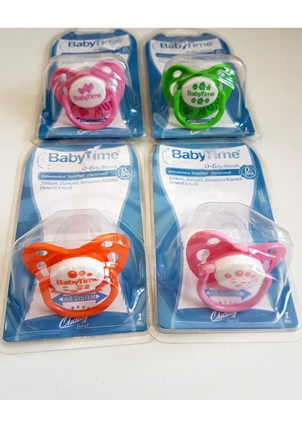 Baby Time Damaklı Silikon Emzik fiyatları