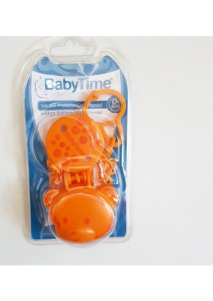 Baby Time Silikon Emzik Saklama Kabı Ve Emzik Askılık