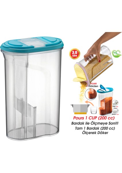 Fonksiyonel Ölçekli Erzak Kabı