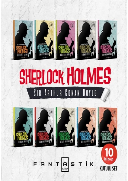 Sherlock Holmes Set (10 Kitap) - Sir Arthur Conan Doyle