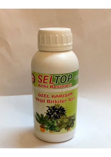 Özel Karışımlı Bitki Besini Yeşil Bitkiler 250ml