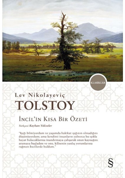 İncil'in Kısa Bir Özeti - Lev Nikolayeviç Tolstoy