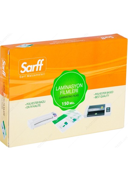 Parlak Ebatlanmış 78x102 mm Laminasyon Filmi 250 Mic.