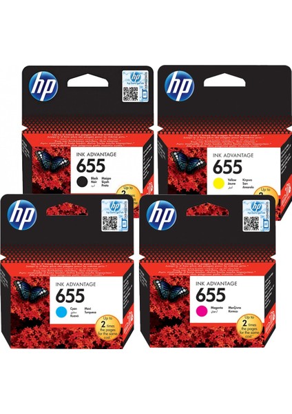 655 Siyah,Mavi,Sarı,Kırmızı Avantaj Paket