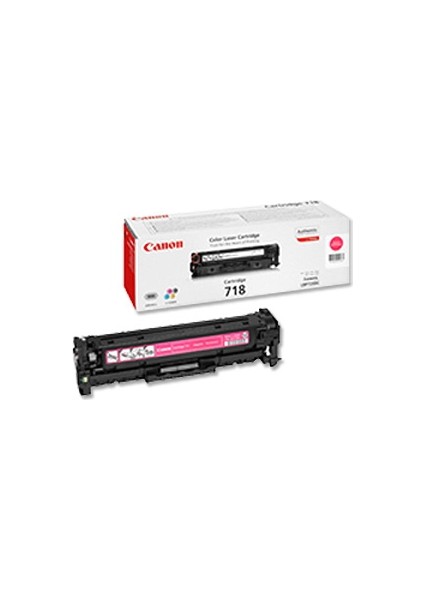 Crg-718 M Orjinal Kırmızı Toner