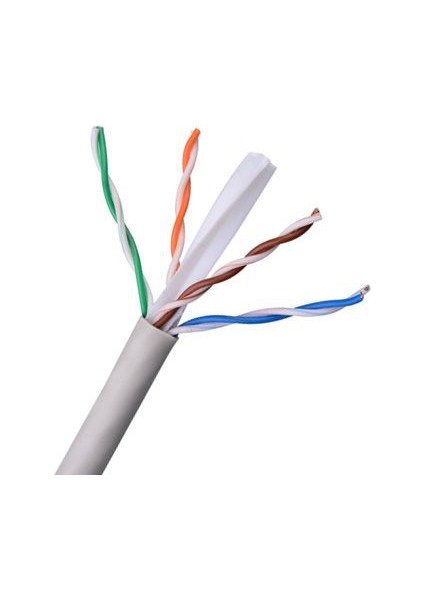 Güçlü Plastik Cat6 Kablo Cat506 305 Mt.Yüksek Kalite