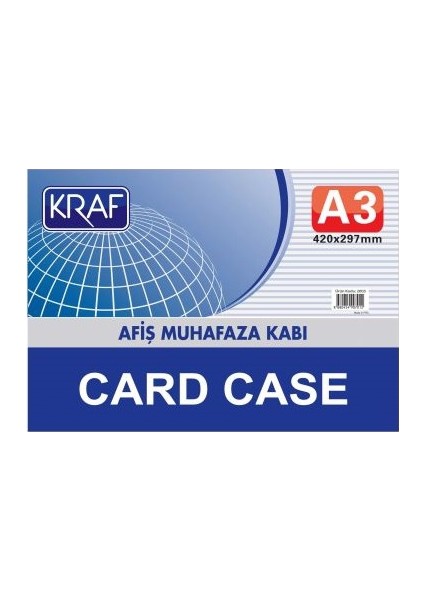 Afiş Muhafaza Kabı A3