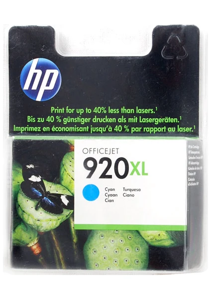 Hp 920Xl Mavi Orijinal Kartuş