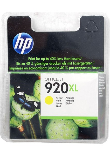 920Xl Sarı Orijinal Kartuş