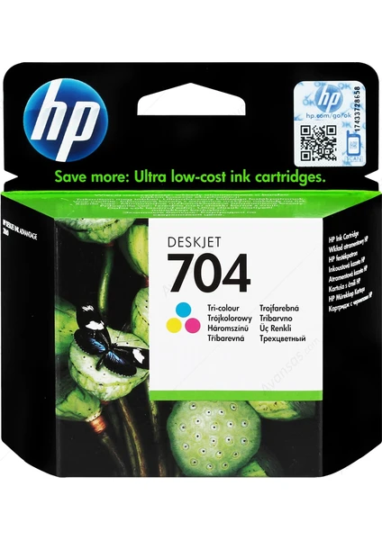 Hp 704 Renkli Orijinal Kartuş