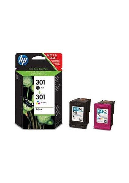 301-Cr340E Orijinal Siyah Ve Renkli Kartuş 2'Li Paket