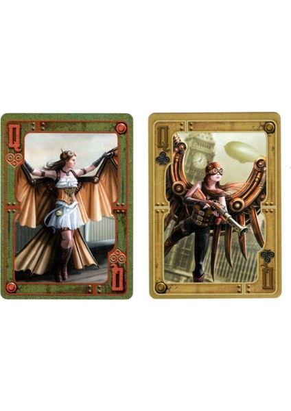 Bicycle Anne Stokes Steampunk Angels Oyun Kartı Destesi Koleksiyonluk Oyun Kağıdı modelleri